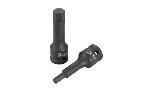 1/2" Dr. Hex Impact Bit Socket 1