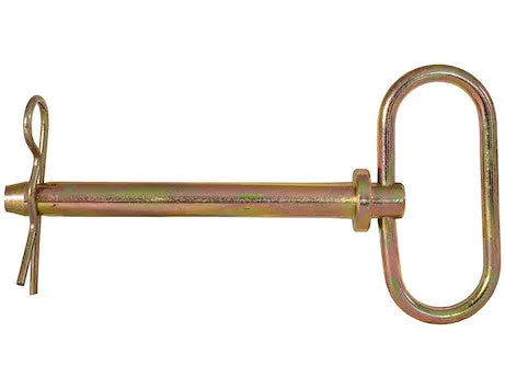 Yellow Zinc Plated Hitch Pins - 3/4 Diameter X 6-1/4 Inch Usable Length | Buyers Products 66115 1