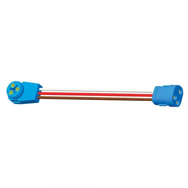 6" Long Female Pl-3 To 90 Degree Male Pin Adaptor Plug | Grote 66836 1