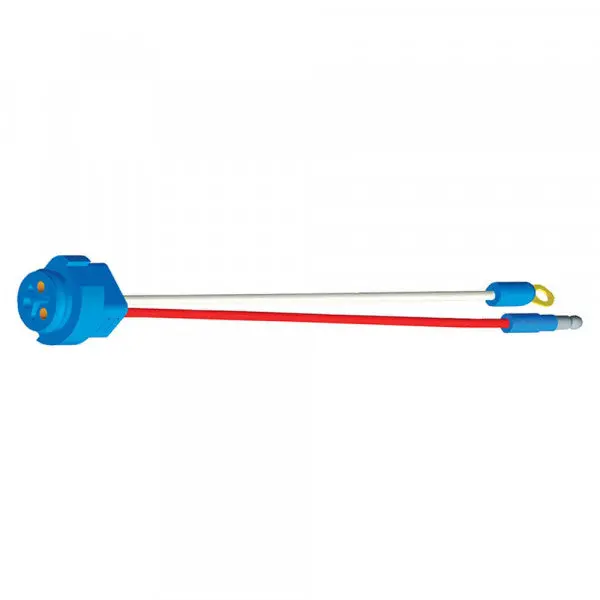 10" Long Stop Tail Turn Two-Wire Plug-In Pigtails For Male Pin Light | Grote 66842 1