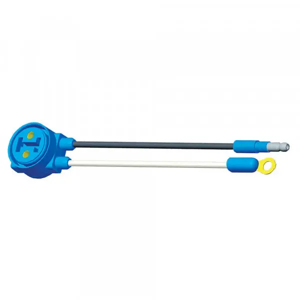 Turtleback® Ii Double-Seal Light Pigtail, .180" Male Bullet/Ring Terminal | Grote 66910 1