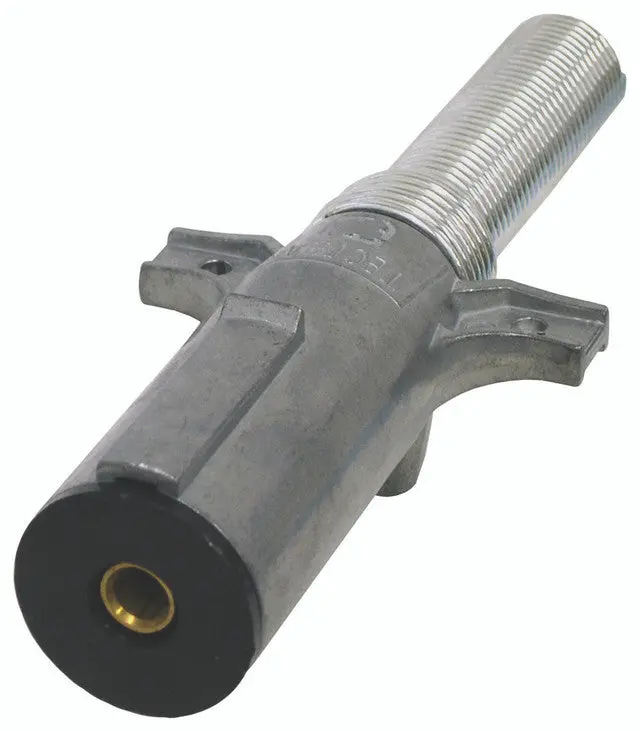 Single Pole Plug Assembly W/ Spring Guard - Crimp Termination | 670-11Sg Tectran 2