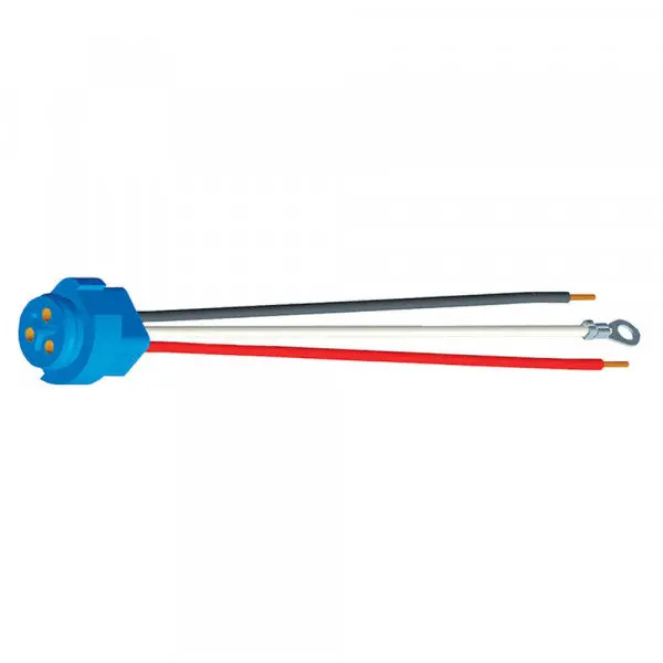 11" Three-Wire Plug-In Pigtail For 4" Round And Oval S/T/T Lights | Grote 67002 1