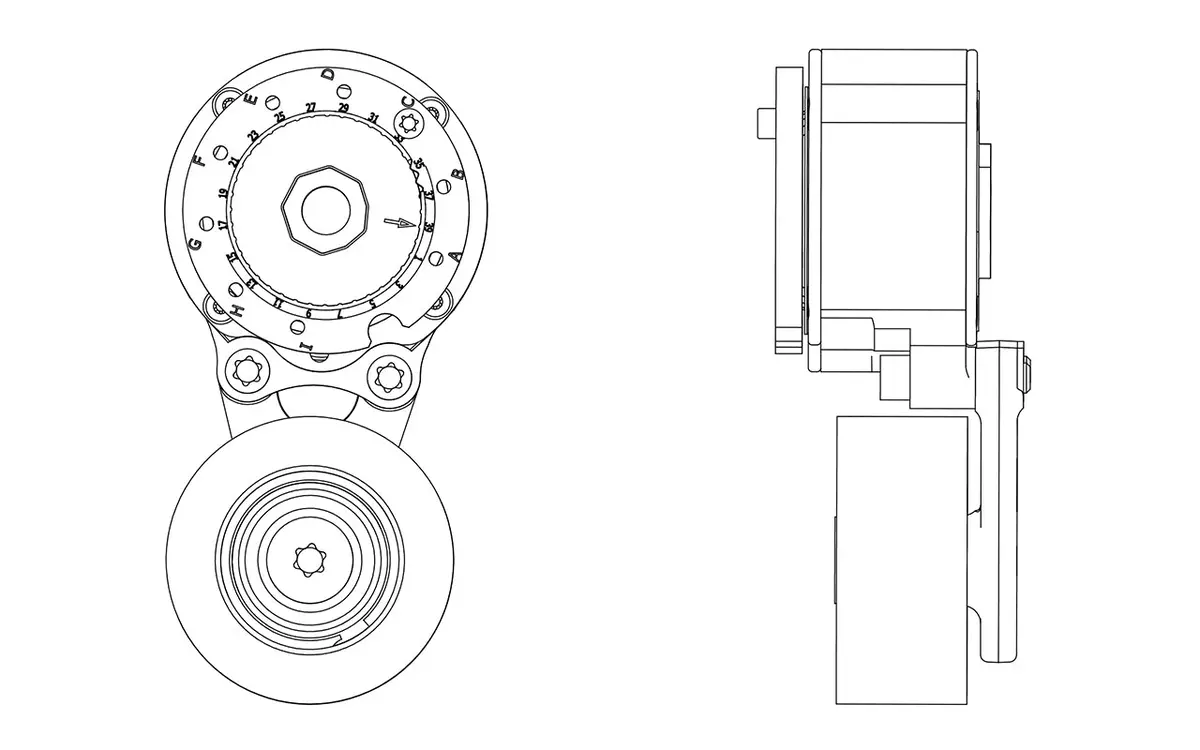 Polyforce Belt Tensioner Kit | Kit Masters 689407 1