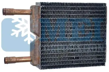 Ford 7" Copper/Brass Heater Core, 3/4" Inlet & Outlet | Mei/Air Source 6935 1