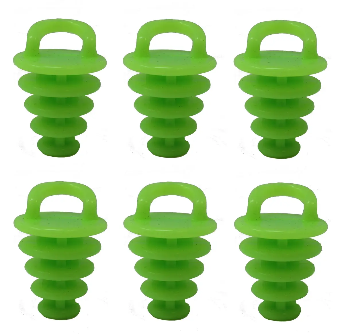 Kayak Scupper Plug | Sit On Top Kayak Hole Plugs Neon Green / Glow-In-The-Dark 4