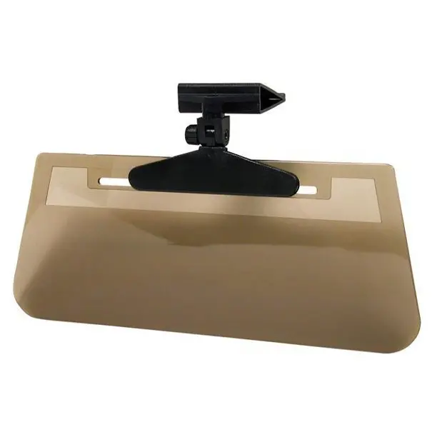 Fully Adjustable Clip-On "Ray Stopper" Tinted Sun Visor | 70006 Custom Accessories 1