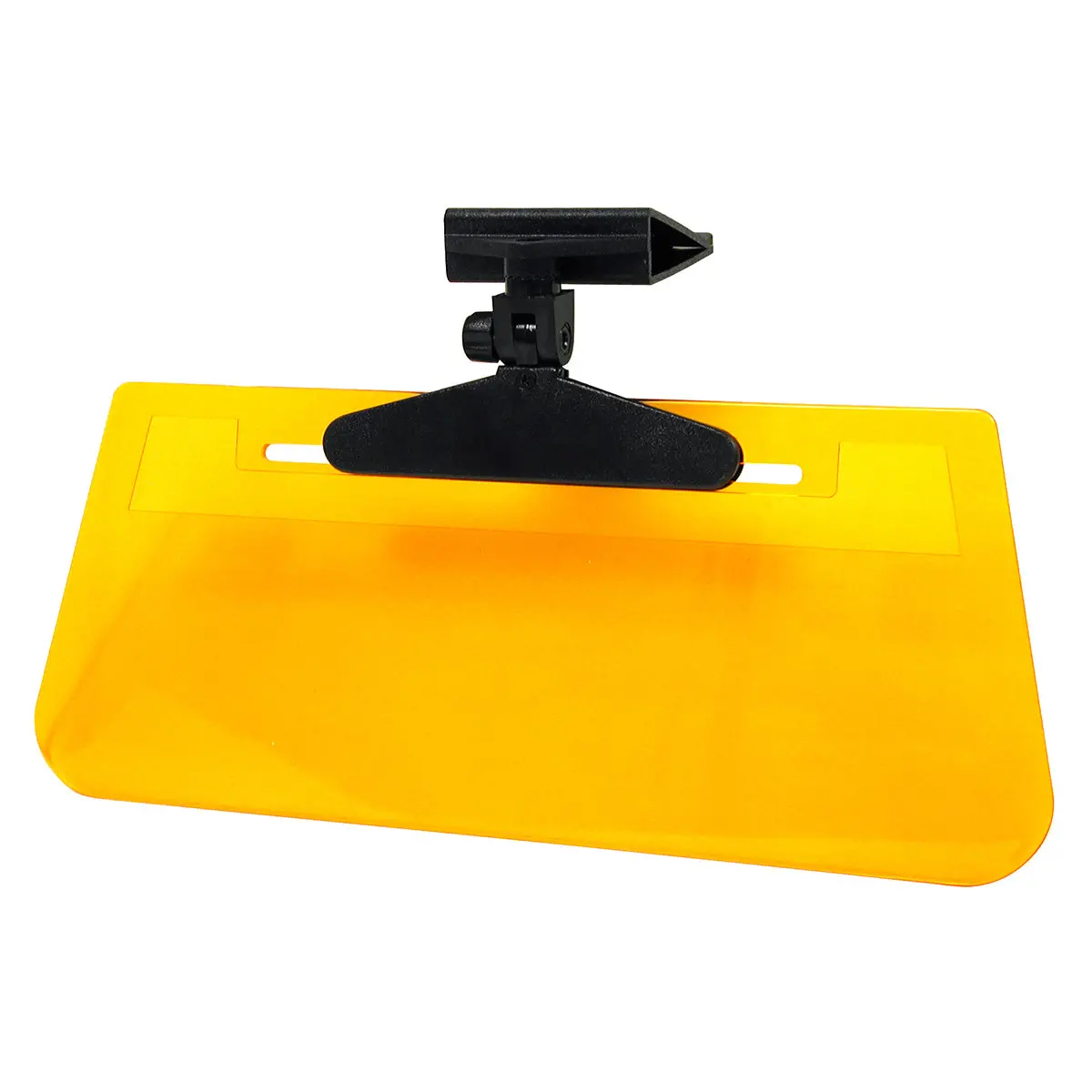 "Ray Stopper" Clipon Sun Visor, Yellow | Custom Accessories 70036 1