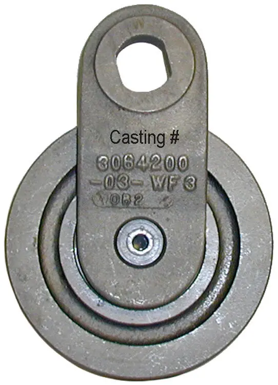 Multi Groove Idler Pulley, Big Cam 4 Engine | 7069X Bepco 1