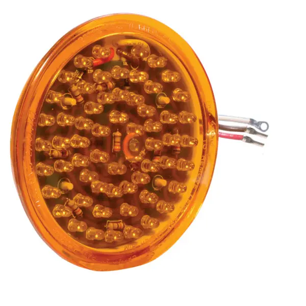 Amber Led Stop, Tail & Turn Signal Lens - 60 Diode | 710004 Betts Lighting 1