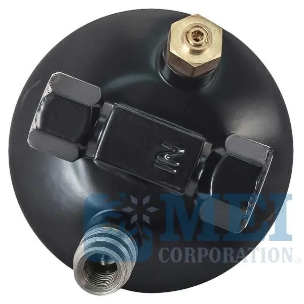 10" A/C Receiver Drier For Navistar Trucks, 3" Diameter | Mei/Air Source 7230G 1