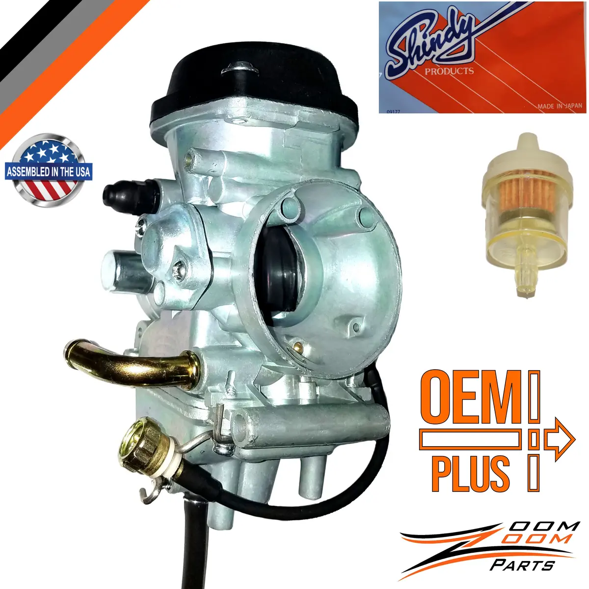 Oem + Plus Carburetor For 2004-2013 Yamaha Raptor 350 Yfm 1
