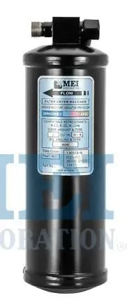 10" Steel A/C Reciever Drier For Kenworth Trucks, 3" Diameter | Mei/Air Source7387 1