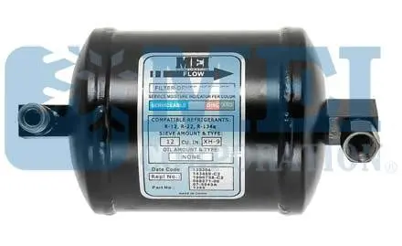 7.75" Steel A/C Reciever Drier For Caterpillar Off-Road Applications, 4" Diameter | Mei/Air Source 7395 1