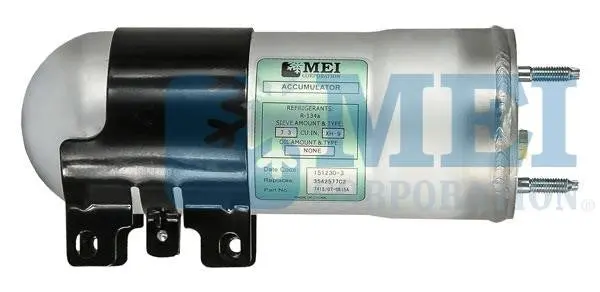 9.5" Aluminum Accumulator For Navistar Trucks , 3.5" Diameter | Mei/Air Source 7415 1