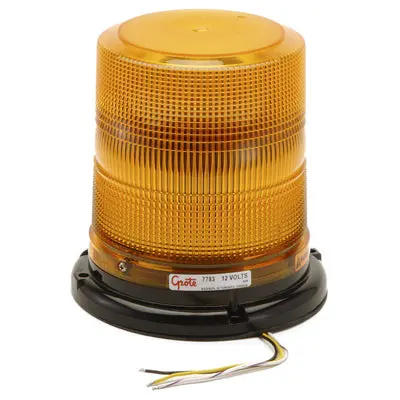 High Profile Amber Led Strobe Light | 77833 Grote 1