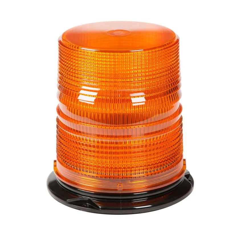 Tall Dome Amber Led Beacon With S-Link Synchronization, Permanent Mount | 78053 Grote 1