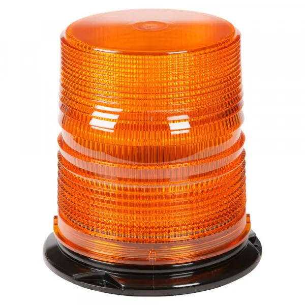 High Profile Tall Dome Amber Led Beacon, Permanent Mount | 78063 Grote 1