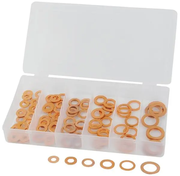 110Pc Sae Copper Washer Assortment | 359 Atd Tools 1