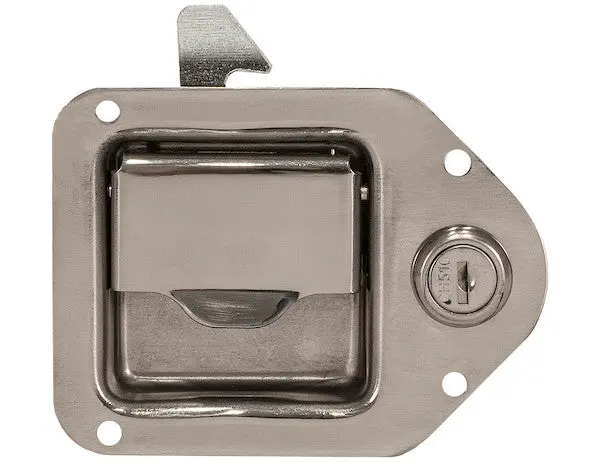Stainless Steel Mini Size Tear Drop Style Locking Latch | Buyers Products 8000Ssl 1