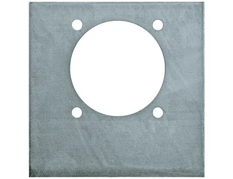 Plain Back Support Plate For B801 Series Rope Ring | 801Bp Buyers Products 1
