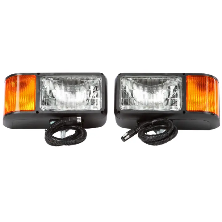 Economy Halogen 4" X 6" Red Rectangular Snow Plow Light, Hardwired & 1 Stud Mount | Truck-Lite 80888-3 1