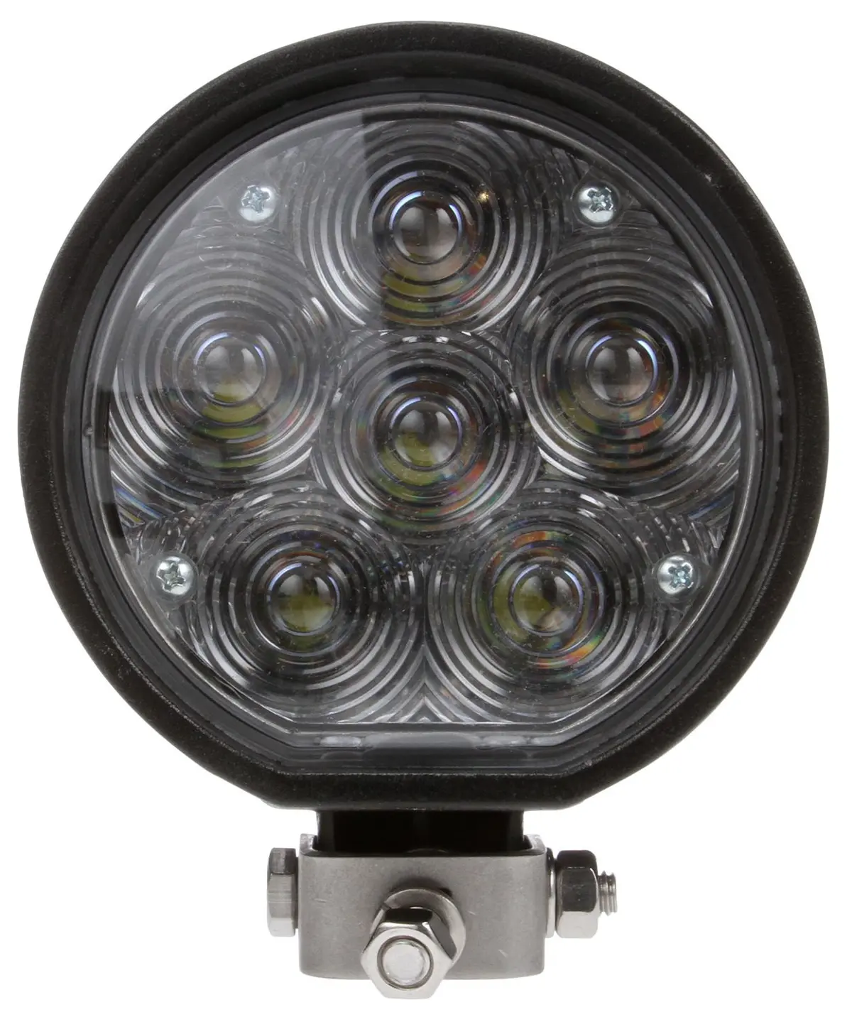 4" Round 81 Series Clear Led Spot Light, Stud Mount | Truck-Lite 81290 1