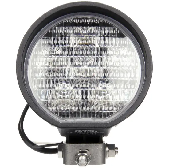 81 Series Clear Led 4" Round Work Light, Hardwired/Stripped End & Stud Mount | Truck-Lite 81360 1