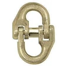 1/2" Yellow Zinc Transport (G70) Coupling Link | 8153355 Peerless - Security Chain 1