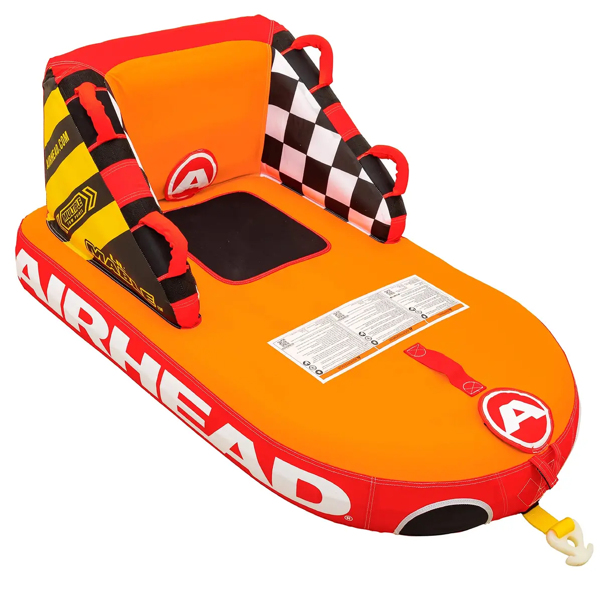 Airhead Lil' Mable, Towable Tube, 1 Rider, Orange 1