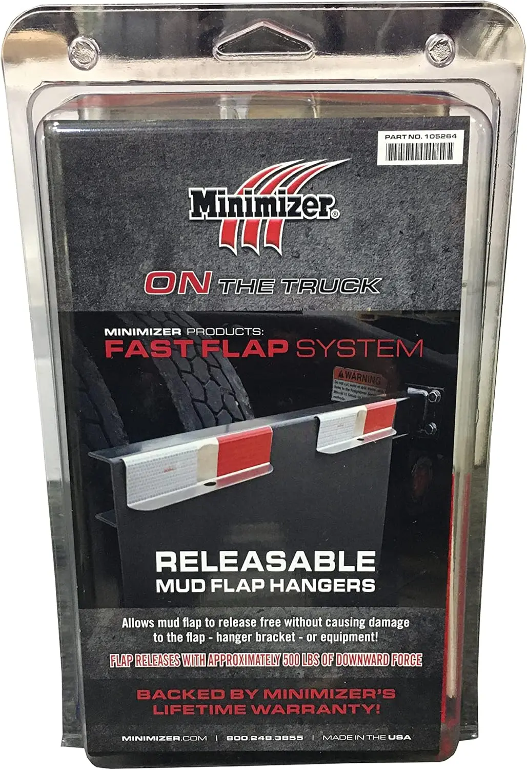 Fast Flap Releasable Mud Flap Hanger Kit | 10001563 Minimizer 1
