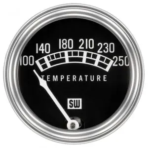 Standard Water Temperature Gauge, 100-250 °F | 82210-60 Stewart Warner 1