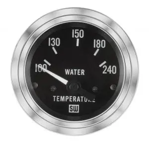 2-1/16" Water Temperature Gauge, 100-240 °F | 82306 Stewart Warner 1