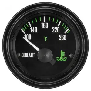 Heavy Duty Plus Water Temp Gauge, 100-240 °F | 82355 Stewart Warner 1