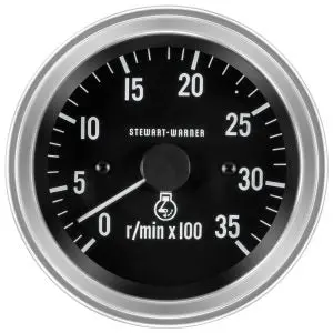 Deluxe Tachometer, 0-3,500 Rpm | 82636 Stewart Warner 1