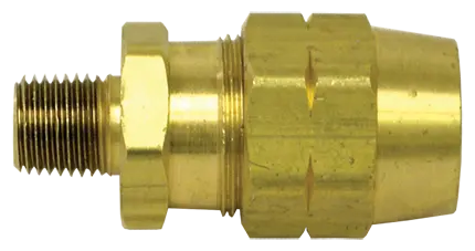 Reusable Male Hose Connector Without Spring Guard (Pack Of 10) | Tectran 105 1
