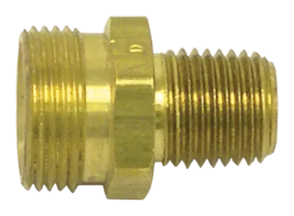 3/8" Reusable Hose Fittings Adapter For Swivel Type Reusable & Crimped-On | Tectran 181201-6 1