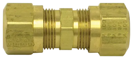 Air Brake Union Fitting For 1/4" Nylon Tubing (Pack Of 10) | Tectran 1362-4 1