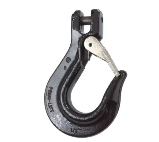 1/2" G8 Mechanical Sling Hook With Latch | 8518680 Peerless - Security Chain 1