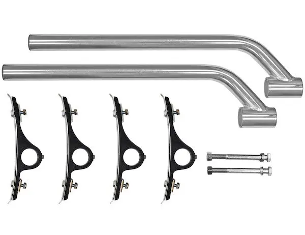 Stainless Steel Poly Fender Mounting Kit | Buyers Products 8591001 1