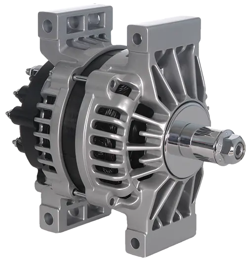 28Si New Heavy Duty Alternator, Pad Mount | Delco Remy 8600315 1