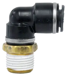 5/8" Tube To 1/2" Thread Dot Push Lock 45°  Swivel Male Elbow Fitting | Ql136910d Tectran 1