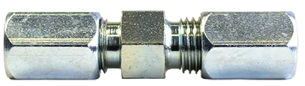 Small Steel Hex Compression Fittings Union (Pack Of 5) | Tectran 7305-3 1