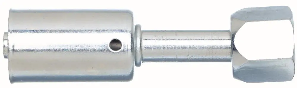 Female Sae 45 Flare Swivel - Aluminum (Polarseal Aca) | G45200-0808 Gates 1