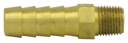 3/8" Hose Barb To 1/8" Male Pipe Hose Barb Fittings (Pack Of 10) | Tectran 125-6A 1