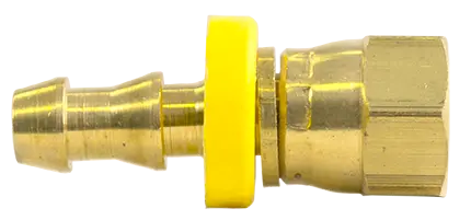 3/8" Hose To 3/8" Tube 37° Jic Female Swivel Hose Coupler (Pack Of 10) | 738-66 Tectran 1