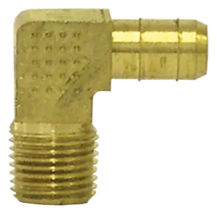.170" Elbow Tube To 1/4" Male Pipe Ring-Barb Fitting (Pack Of 10) | 969-4B Tectran 1