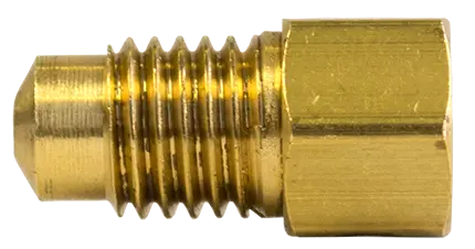 3/16" Bubble Flare Male Thread To 3/16" Inverted Female Thread Dual Master Cylinder Adapter (Pack Of 10) | 41441Whd Tectran 1