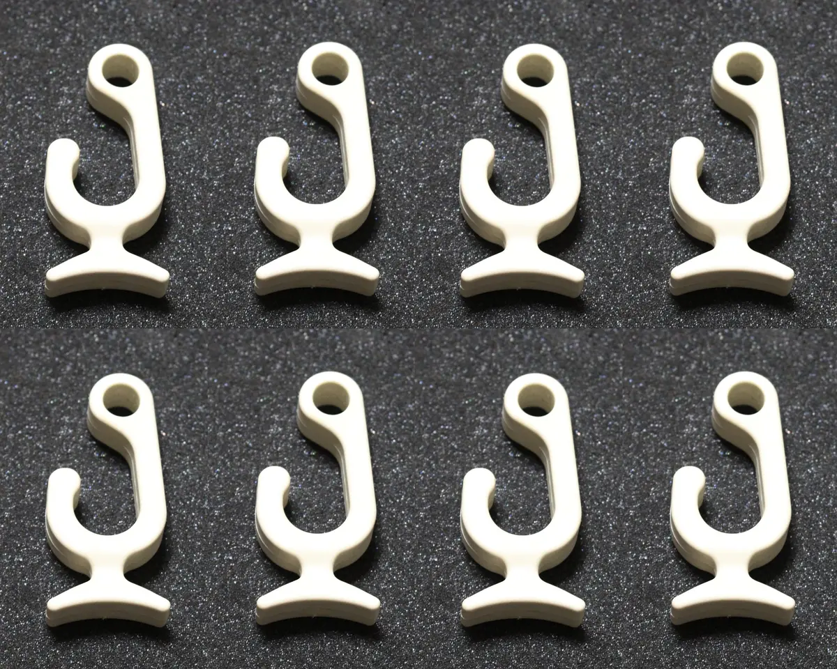 Marine Boat Fender Bumper Rail Mount Clip Quick Hanger For Standard 7/8" Rail Plastic 4