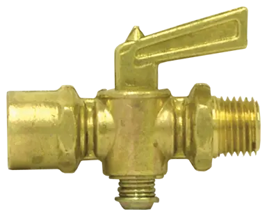 Female To Male Pipe Ground Plug Shutoff Cock (Pack Of 5) | 2120B Tectran 1
